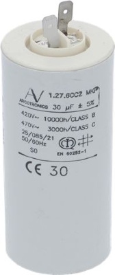 CAPACITOR 30uF 420V 
