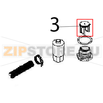 Counterweight, single Angelo Po FM611E1 Counterweight, single Angelo Po FM611E1Запчасть на деталировке под номером: 3