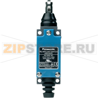 Выключатель концевой с роликом 115 В/DC, 250 В/AC, 5 А, IP64, 1 шт Panasonic AZ8122CEJ 