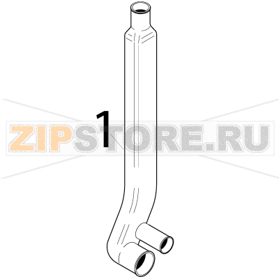 Washing pipe Silanos E1000 Washing pipe Silanos E1000Запчасть на деталировке под номером: 1