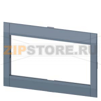 ДЕКОРАТИВНАЯ НАКЛАДКА 139,6 X 70,7 MM (W X H) ПРИНАДЛЕЖНОСТЬ ДЛЯ   4-ПОЛ. 3VA2 100/160/250 БЕЗ ДОСТУПА К TMTU Siemens 3VA9164-0SB10