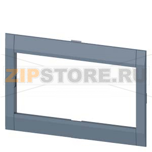 ДЕКОРАТИВНАЯ НАКЛАДКА 139,6 X 70,7 MM (W X H) ПРИНАДЛЕЖНОСТЬ ДЛЯ   4-ПОЛ. 3VA2 100/160/250 БЕЗ ДОСТУПА К TMTU Siemens 3VA9164-0SB10 