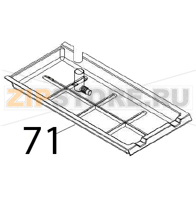 Cond. tray Angelo Po IA101L Cond. tray Angelo Po IA101LЗапчасть на деталировке под номером: 71