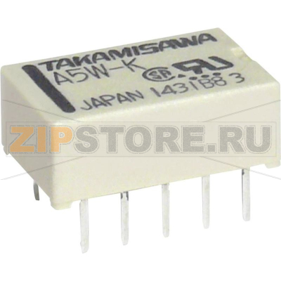 Реле электромагнитное 12 В/DC, 1 А, 1 шт Takamisawa A12WK12V 