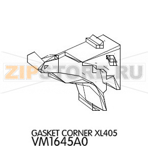 Gasket corner Unox XL 405 Gasket corner Unox XL 405Запчасть на деталировке под номером: 38Название запчасти на английском языке: Gasket corner Unox XL 405