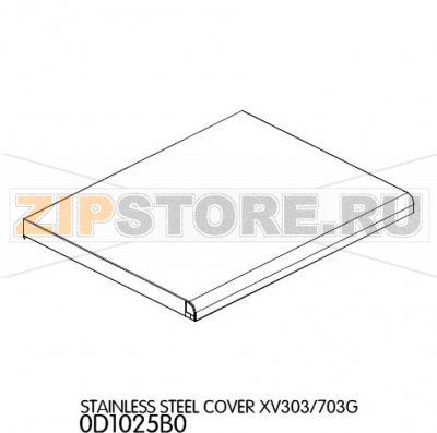 Stainless steel cover Unox XV 303G Stainless steel cover Unox XV 303GЗапчасть на деталировке под номером: 5Название запчасти на английском языке: Stainless steel cover Unox XV 303G