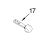 Lever, Latch Black KitchenAid 5KSM150PSE