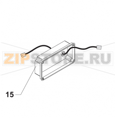 Cover Box, Display Print VL2 Bear Varimixer RN20 VL-2                                                                                 Cover Box, Display Print VL2&nbsp;Bear Varimixer RN20 VL-2Запчасть на сборочном чертеже под номером: 15Название запчасти на датском&nbsp;языке: Cover Box, Display Print VL2 Bear Varimixer RN20 VL-2