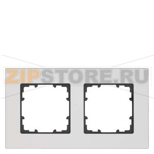 DELTA MIRO РАМКА 2-МЕСТН. АЛЮМИНИЙ Siemens 5TG1122-0 