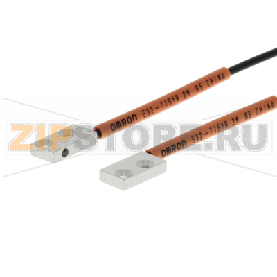 Датчик волоконно-оптический прямоугольный Omron E32-T15Y 2M 