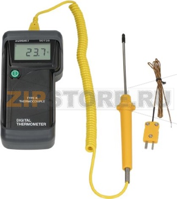ЦИФРОВОЙ ТЕРМОМЕТР -80+1000°C ЧЕРНЫЙ 