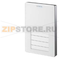 QMX3.P02 - Комнатный модуль с KNX, датчиком температуры, сенсорными клавишами и LED-дисплеем Siemens QMX3.P02