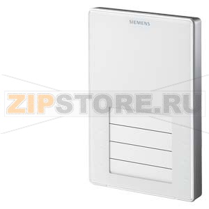 QMX3.P02 - Комнатный модуль с KNX, датчиком температуры, сенсорными клавишами и LED-дисплеем Siemens QMX3.P02 