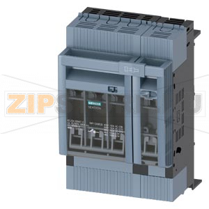 Разъединитель с предоханителем 3NP1, 4-пол, NH000, 160 A, for 8US busbar system 60 mm, рамочные клеммы, cover level 32/70 mm Siemens 3NP1124-1BC20 