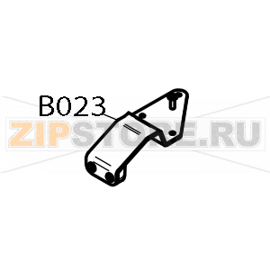 Guide fixing bracket for door on table-top appliances Convotherm OES 6.10 Guide fixing bracket for door on table-top appliances Convotherm OES 6.10Запчасть на деталировке под номером: B023