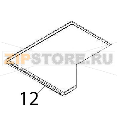 Suola forno Angelo Po 2G1PE2E Suola forno Angelo Po 2G1PE2EЗапчасть на деталировке под номером: 12