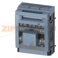 SENTRON, предохр. выключ. разъединитель 3NP1, 3-пол., NH2, 400 A, для 60mm 8US системы шин, рамочная клемма, мониторинг предохр. электронный EFM15, cover level 32/70 mm Siemens 3NP1153-1BC24
