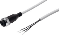 Кабель соединительный 2.5 м Festo SIM-M12-3GD-2,5-PU