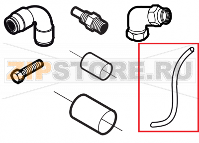 Pipe Lainox NAEB101R  Pipe Lainox NAEB101RЗапчасть на сборочном чертеже под номером: 37Название запчасти на английском&nbsp;языке: Pipe Lainox NAEB101R