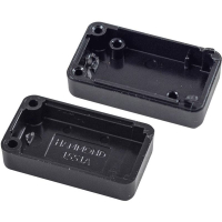 Корпус 15x20x35 мм, материал: пластик, черный, 1 шт Hammond 1551ABK