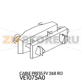 Cable press FV 268 RO Unox XB 603G Cable press FV 268 RO Unox XB 603GЗапчасть на деталировке под номером: 78Название запчасти на английском языке: Cable press FV 268 RO Unox XB 603G