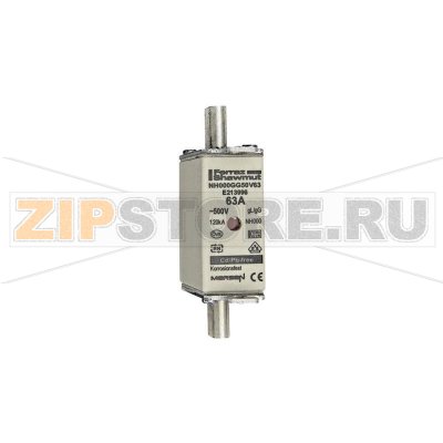 Предохранитель 63 А, NH 000, 500 В Mersen 1B655.000000 