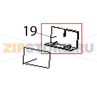 Electric control board bracket Hurakan HKN-HBH850 Electric control board bracket Hurakan HKN-HBH850Запчасть на деталировке под номером: 19