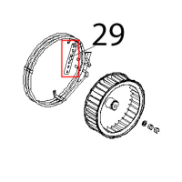 Guarn. PTFE and carb 100x22x0.8, sp-c/fori 1999 Unox XVC 104