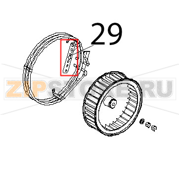 Guarn. PTFE and carb 100x22x0.8, sp-c/fori 1999 Unox XVC 104 Guarn. PTFE and carb 100x22x0.8, sp-c/fori 1999 Unox XVC 104Запчасть на деталировке под номером: 29