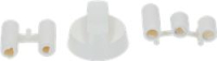 WHITE KNOB UNIVERSAL 3 REDUCTIONS