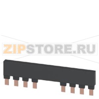 АКСЕССУАР ДЛЯ 3KC0 ТИПОРАЗМЕР2 ШИННАЯ ПЕРЕМЫЧКА ДЛЯ ПОДСОЕДИНЕНИЯ СО СТОРОНЫ НАГРУЗКИ 4 ПОЛ. ДЛЯ 3KC0 ТИПОРАЗМЕР2 ВКЛ. 1 ШТ. Siemens 3KC9218-2