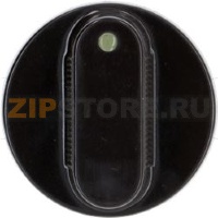 KNOB STAR BLACK ø 38 mm