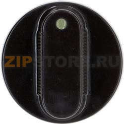 KNOB STAR BLACK ø 38 mm 