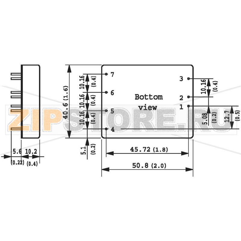 Преобразователь DC/DC Traco Power TEN 30-2411WI 