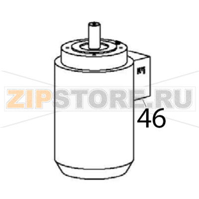 Motore Escher PM 60-V Motore Escher PM 60-VЗапчасть на деталировке под номером: 46