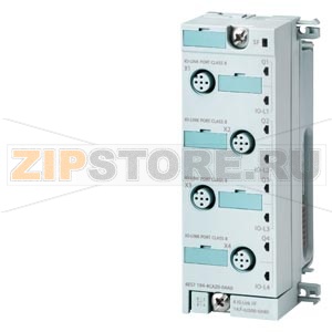 SIMATIC DP, электронный модуль для ET 200pro 4 IO-Link High-feature, диагностика каналов, включая шинный модуль, соединительный модуль IO 6ES7194-4CA20-0AA0 должен заказываться отдельно Siemens 6ES7147-4JD00-0AB0 