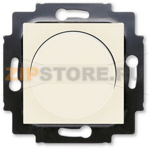 Диммер поворотно-нажимной 60-600 Вт, слоновая кость/белый ABB 2CHH942247A6017 