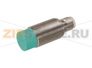 Индуктивный датчик Inductive sensor NBN12-18GM35-A0-V1 Pepperl+Fuchs General specificationsSwitching functioncomplementaryOutput typeNPNRated operating distance12 mmInstallationnon-flushOutput polarityDCAssured operating distance0 ... 9.72 mmActuating elementmild steel, e. g. 1.0037, SR235JR (formerly St37-2) 36 mm x 36 mm x 1 mmReduction factor rAl 0.5Reduction factor rCu 0.45Reduction factor r304 0.7Reduction factor rBrass 0.5Output type4-wireNominal ratingsOperating voltage10 ... 30 VSwitching frequency0 ... 1500 HzHysteresistyp. 5%Reverse polarity protectionreverse polarity protectedShort-circuit protectionpulsingVoltage drop&le 1.8 VOperating current0 ... 200 mAOff-state current0 ... 0.5 mA typ. 0.1 &microA at 25 °CNo-load supply current&le 10 mASwitching state indicatorMultihole-LED, yellowFunctional safety related parametersMTTFd1719 aMission Time (TM)20 aDiagnostic Coverage (DC)0 %Approvals and certificatesUL approvalcULus Listed, General Purpose, Class 2 Power SourceCCC approvalCCC approval / marking not required for products rated &le36 VAmbient conditionsAmbient temperature-25 ... 70 °C (-13 ... 158 °F)Mechanical specificationsConnection typeConnector M12 x 1 , 4-pinHousing materialbrass, nickel-platedSensing facePBTDegree of protectionIP67Mass30 gGeneral informationScope of delivery2 self locking nuts in scope of delivery