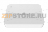 Uniview NVR301-08LX-P8 Видеорегистратор IP 8-ми канальный 4К с 8 PoE портами, видеовыходы: 1 HDMI, 1 VGA, аудио вход/выход, 1 SATA HDD до 6TБ, входящий поток на запись: до 80Мбит/с