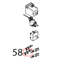 Corpo luce spia arancio T150° C Tecnoeka KF 981 UD