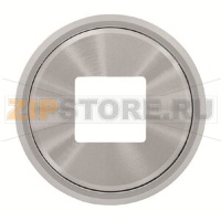 Накладка для зарядного устройства USB, хром ABB 2CLA868500A1401