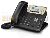 SIP-T23G SIP-телефон, 3 линии, PoE, GigE