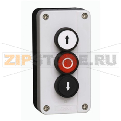 Пост кнопочный, 2НО+1НЗ Chint NP2-B334 