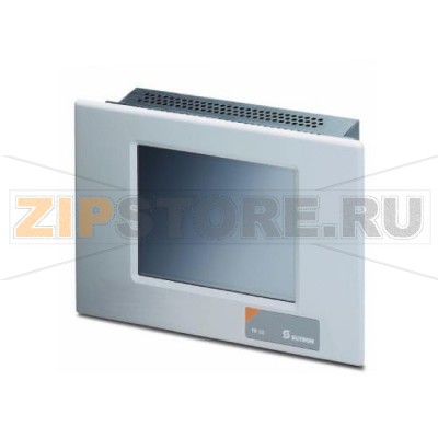 Сенсорная панель с графическим C-STN-дисплеем 14 Phoenix Contact TP22ES/108032 5 см (5,7"), 256 цветов, 320 x 240 пикселов, интерфейсами RS232/RS485/RS422 и встроенной системой исполнения для ПО визуализации TSwin.Минимальный заказ: 1 шт.Упаковка: 1 шт.
