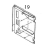 Cover (rear) set Sato M84Pro