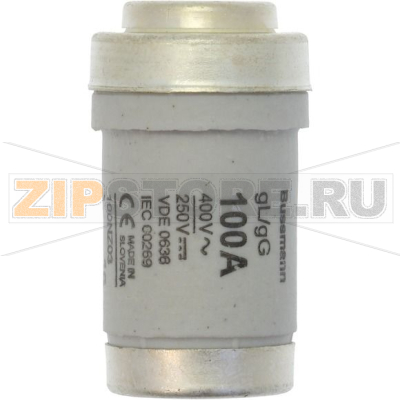 Предохранитель, 100 A, AC 400 В, 50 кА, D03, gL/gG, IEC с задержкой Eaton FUSE-D03 100A T GL/GG 40 