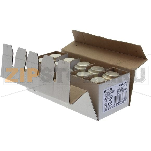Предохранитель, 100 A, AC 400 В, 50 кА, D03, gL/gG, IEC с задержкой Eaton FUSE-D03 100A T GL/GG 40 