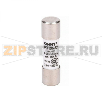 Вставка плавкая 63 А, цилиндрическая Chint RT28-63 