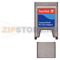 PC-КАРТА 512 МБ, СОСТОЯЩАЯ ИЗ: CF-КАРТА 512 МБ И АДАПТЕР PC CARD Siemens 6AV6574-2AC00-2AF1