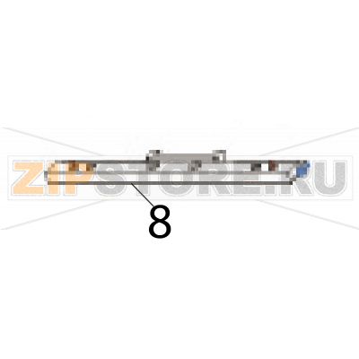 TPH, 200DPI, 4&quot;, 24V Godex RT730i TPH, 200DPI, 4", 24V Godex RT730iЗапчасть на деталировке под номером: 8Название запчасти Godex на английском языке: TPH, 200DPI, 4", 24V RT730i.